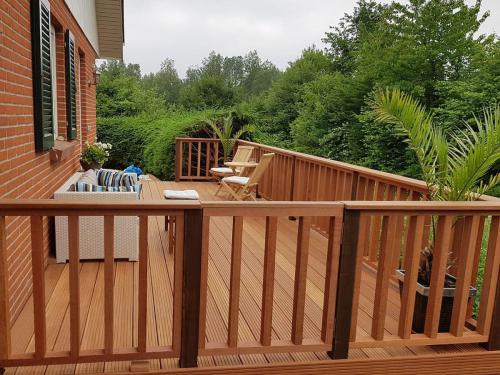 Holzterrasse