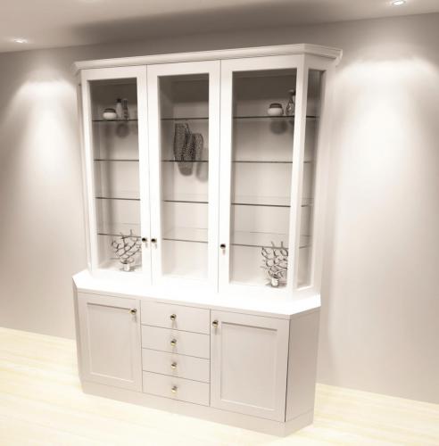 Vitrinenschrank